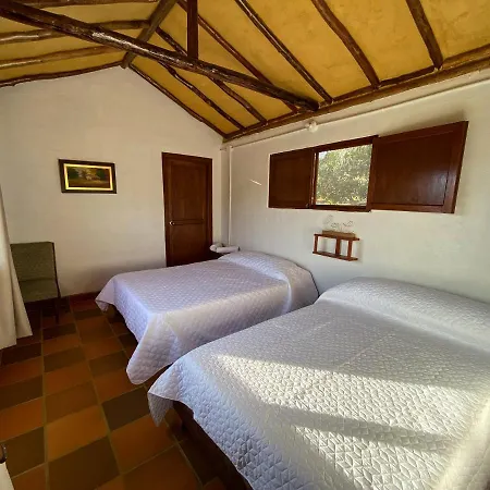 Campo Karst, Hospedaje Y Campamento De Montana Zapatoca Exterior foto